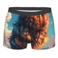thumbnail image 1 of JUNZAN Colorful Cloud Shepherd Dog Mens Underwear Boxer Briefs for Men’s - Large, 1 of 5
