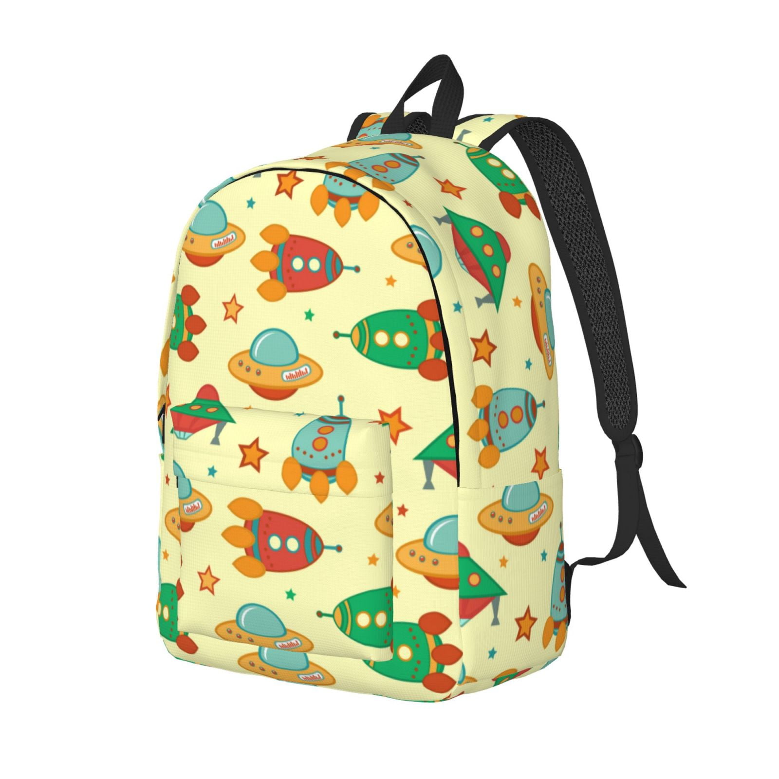 JUNZAN Colorful Outer Space Pattern Travel Laptop Backpack for Men ...