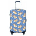thumbnail image 1 of JUNZAN Corgi Print Washable Luggage Cover - Fashion Suitcase Protector Fits 18-32 Inch Luggage, 1 of 8