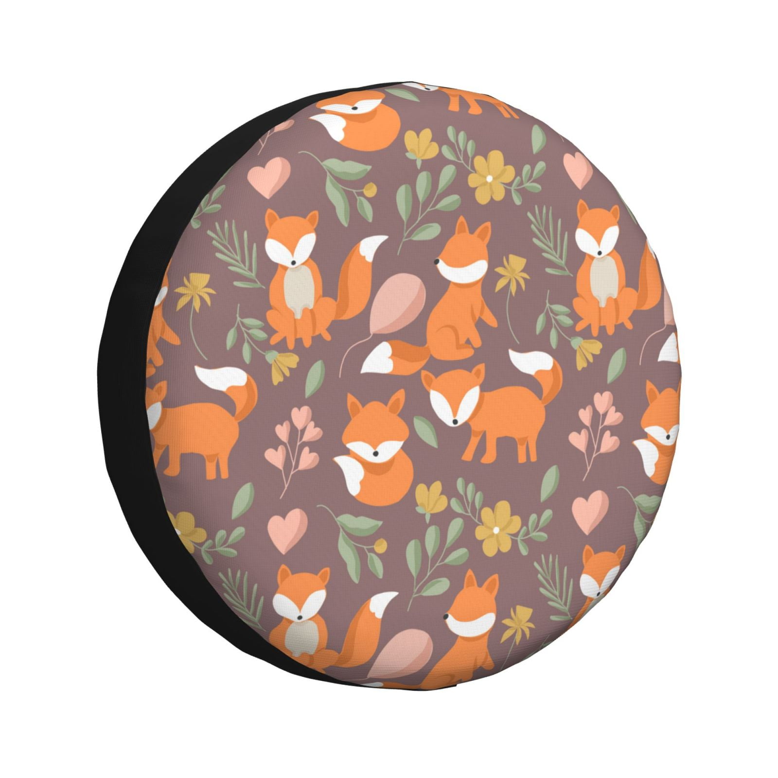 JUNZAN Cute Little Fox Spare Tire Cover Wheel Protector for Truck SUV
