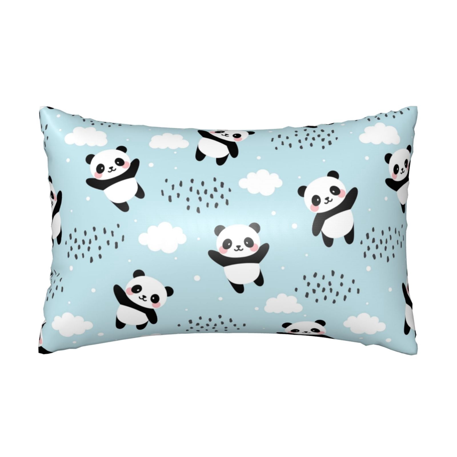 Taie D'oreiller Rigolote Animal Buddies – Panda Ou Ours Polaire Selfie – Coton/Polyester