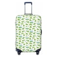 thumbnail image 1 of JUNZAN Frogs Jumping Print Washable Luggage Cover - Fashion Suitcase Protector Fits 18-32 Inch Luggage (without luggage), 1 of 5
