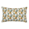 thumbnail image 1 of JUNZAN Fruit Pineapples Pillow Cases Standard Size, with Envelope Closure Bed Pillow Cases(without pillow core),16"x24" inches, 1 of 5