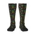 thumbnail image 1 of JUNZAN Fun Novelty Knee Warmer High Socks Pineapples Design, 1 of 7