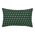 thumbnail image 1 of JUNZAN Green Buffalo Plaid Merry Christmas Pillow Cases Standard Size, with Envelope Closure Bed Pillow Cases(without pillow core),14"x20" inches, 1 of 5