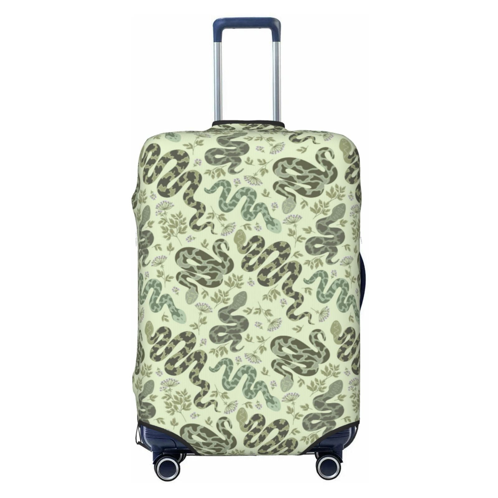 Pickle Cucumber Pattern Print Luggage Cover Protector