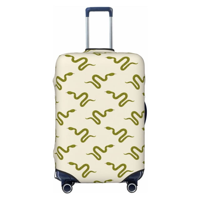 Dandelion Blue Pattern Print Luggage Cover Protector