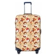 thumbnail image 1 of JUNZAN Guinea Pigs And Mushrooms Print Washable Luggage Cover - Fashion Suitcase Protector Fits 18-32 Inch Luggage (without luggage), 1 of 5