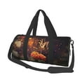 thumbnail image 1 of JUNZAN Gym Bag for Men & Women - Duffle Bag for Travel,Sports,Fitness & WorkoutButterfly Sitting on a Flower, 1 of 7