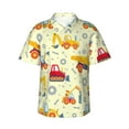 thumbnail image 1 of JUNZAN Heavy Equipment Pattern Hawaiian Shirt for Men,Summer Beach Casual Short Sleeve Button Down Shirts-XX-Large, 1 of 9