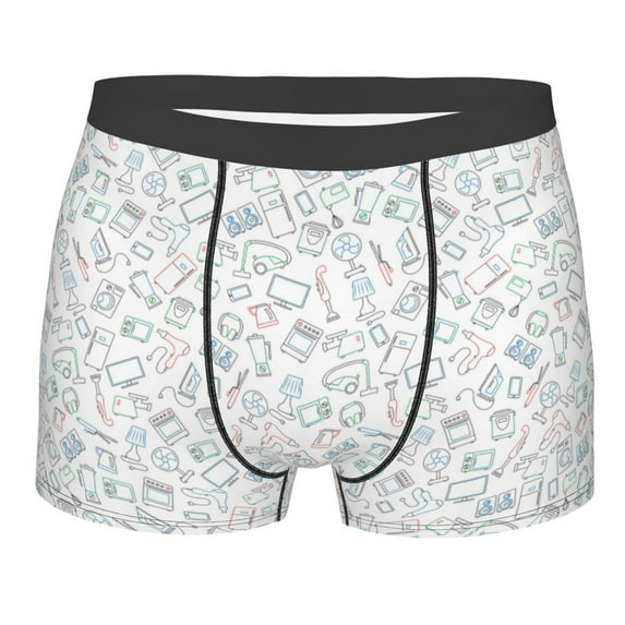 JUNZAN Household Appliances Mens Underwear Boxer Briefs for Men’s - X-Large