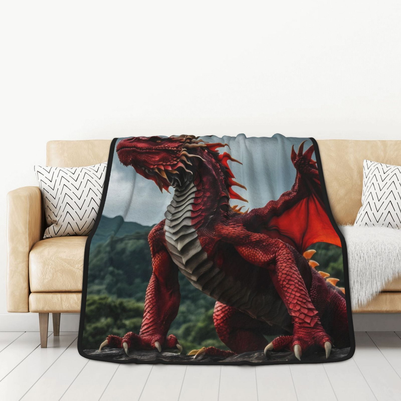 Red Dragon Blanket