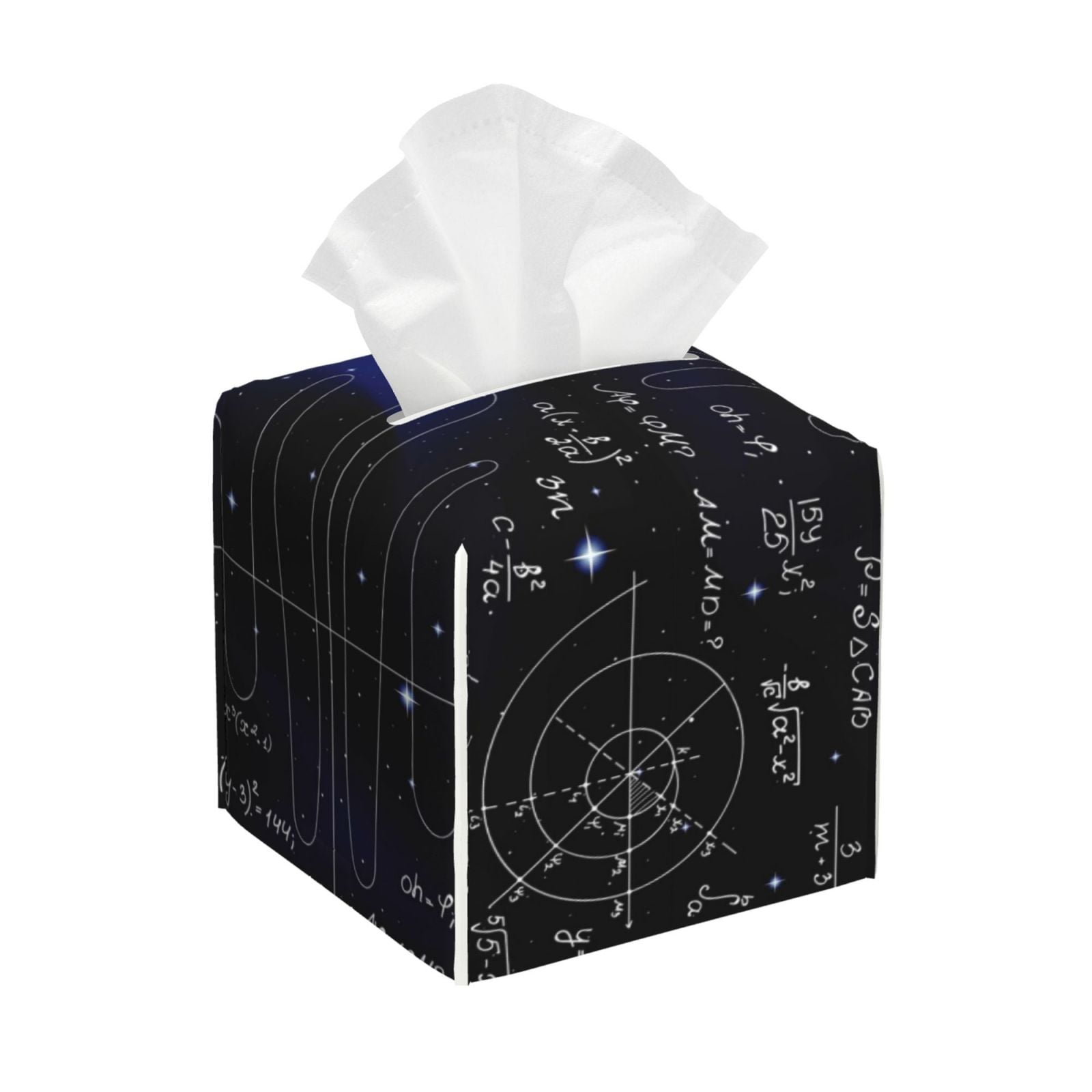 JUNZAN Mathematica Science for Tissue Box Cover Holder, Square Facial ...