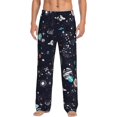 thumbnail image 1 of JUNZAN Men's Pajama Pants Galaxy2 Sleepwear Pants PJ Bottoms Drawstring and Pockets, 1 of 6