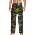 thumbnail image 1 of JUNZAN Men's Pajama Pants Game Joysticks Sleepwear Pants PJ Bottoms Drawstring and Pockets, 1 of 6