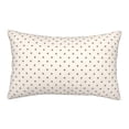 thumbnail image 1 of JUNZAN Minimalist Crosshatch Dots Pillow Cases Standard Size, with Envelope Closure Bed Pillow Cases(without pillow core),16"x24" inches, 1 of 5
