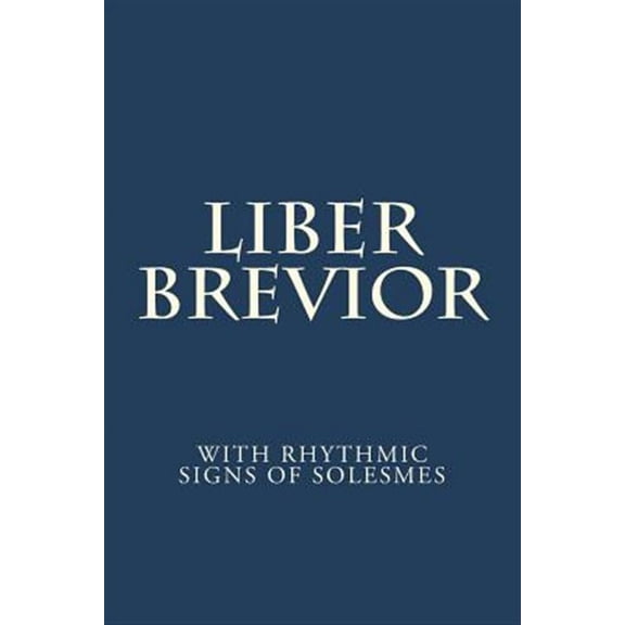 Liber Brevior: 1954 Edition (Paperback) by Vatican