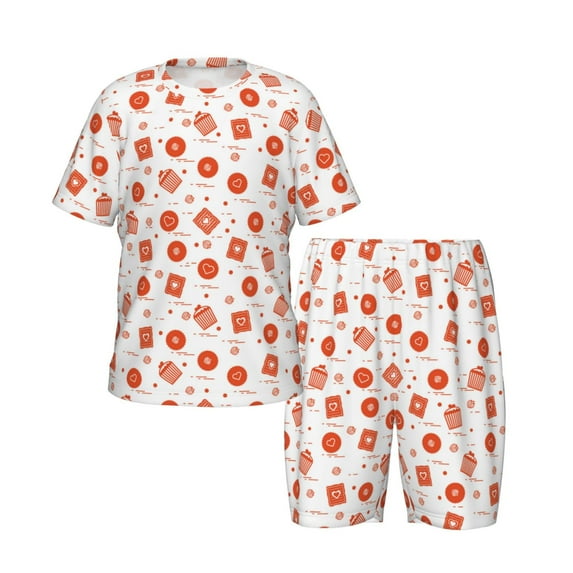 JUNZAN Pastry for Boys Girls Pajama Sets Toddler Sleepwear Summer Jammies 2pcs PJs