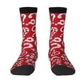 thumbnail image 1 of JUNZAN Question Marks1 Mens Funny Socks for Men Women Colorful Fun Novelty Crew Patterned Socks, 1 of 6