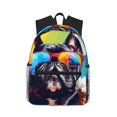 thumbnail image 1 of JUNZAN Rainbow Bulldog Sunglasses for Laptop Backpack for Women Men,Casual Backpack Travel Daypack Computer Bag Fit for Travel Hiking Weekend, 1 of 6