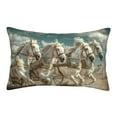 thumbnail image 1 of JUNZAN Roman Chariot Horse Race Pillow Cases Standard Size, with Envelope Closure Bed Pillow Cases(without pillow core),20"x30" inches, 1 of 5