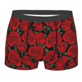 thumbnail image 1 of JUNZAN Rose Flowers Mens Underwear Boxer Briefs for Men’s - X-Large, 1 of 5