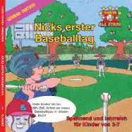 German Nick's Very First Day of Baseball in German : Kids Baseball Book for Ages 3-7