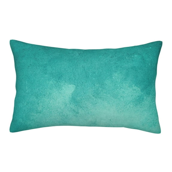JUNZAN Teal Turquoise1 Pillow Cases Standard Size, with Envelope Closure Bed Pillow Cases(without pillow core),16"x24" inches