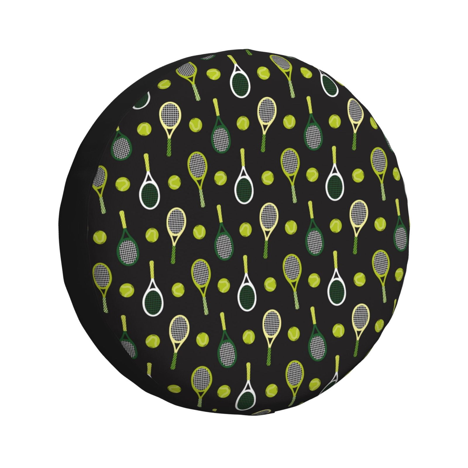 JUNZAN Tennis Rackets Spare Tire Cover Wheel Protector for Truck SUV