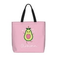 thumbnail image 1 of JUNZAN Tote Bags for Women Girls,Large Capacity Bag Reusable Grocery Shoulder Bag with Inner Pockets(Cute Avocado), 1 of 9