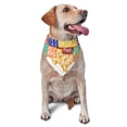thumbnail image 1 of JUNZAN USA MAP Dog Bandanas,Dog Bandanas Scarf Triangle Bibs Kerchief Flannel Thicken Cotton Bandana for Small Medium Large Dogs and Cats, 1 of 6