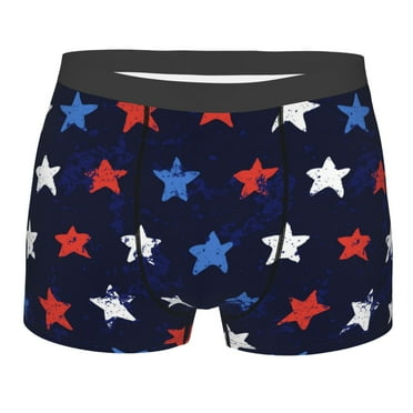 JUNZAN Watercolor Stars1 Mens Underwear Boxer Briefs for Men’s - X-Large