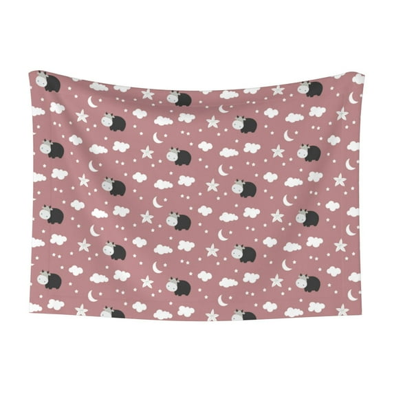 JUNZAN Waterproof Pet Blanket Dog Blankets, Cute Calf Pattern Printing Super Soft Warm,Urine Proof Washable Pet Blanket