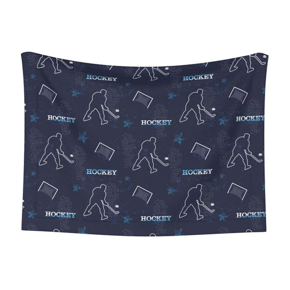 JUNZAN Waterproof Pet Blanket Dog Blankets, Hockey Players Pattern Printing Super Soft Warm,Urine Proof Washable Pet Blanket