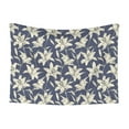 JUNZAN Waterproof Pet Blanket Dog Blankets, Lilies Flowers Pattern