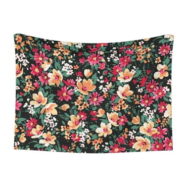 JUNZAN Waterproof Pet Blanket Dog Blankets, Many Kind Of Flowers Pattern Printing Super Soft Warm,Urine Proof Washable Pet Blanket