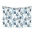 thumbnail image 1 of JUNZAN Waterproof Pet Blanket Dog Blankets, Playful Penguins and Snowmen Pattern Printing Super Soft Warm,Urine Proof Washable Pet Blanket, 1 of 1