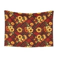 thumbnail image 1 of JUNZAN Waterproof Pet Blanket Dog Blankets, Red Plaid Sunflower Pattern Printing Super Soft Warm,Urine Proof Washable Pet Blanket, 1 of 5