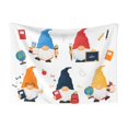 thumbnail image 1 of JUNZAN Waterproof Pet Blanket Dog Blankets, School Cute Gnomes Pattern Printing Super Soft Warm,Urine Proof Washable Pet Blanket, 1 of 5