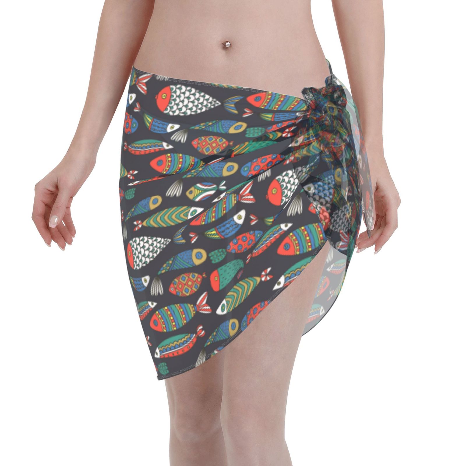 Paréo/sarong Tropical Zullana – Multicolore, Taille Unique, Occasion Très Bon état