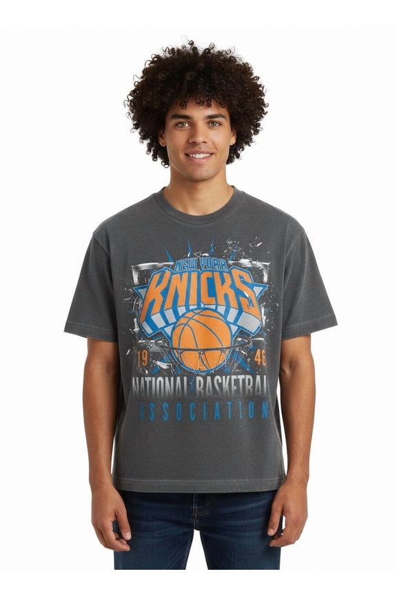 , Men's & Big Men's Graphic Tee, New York Knicks, Sizes XS-3XL