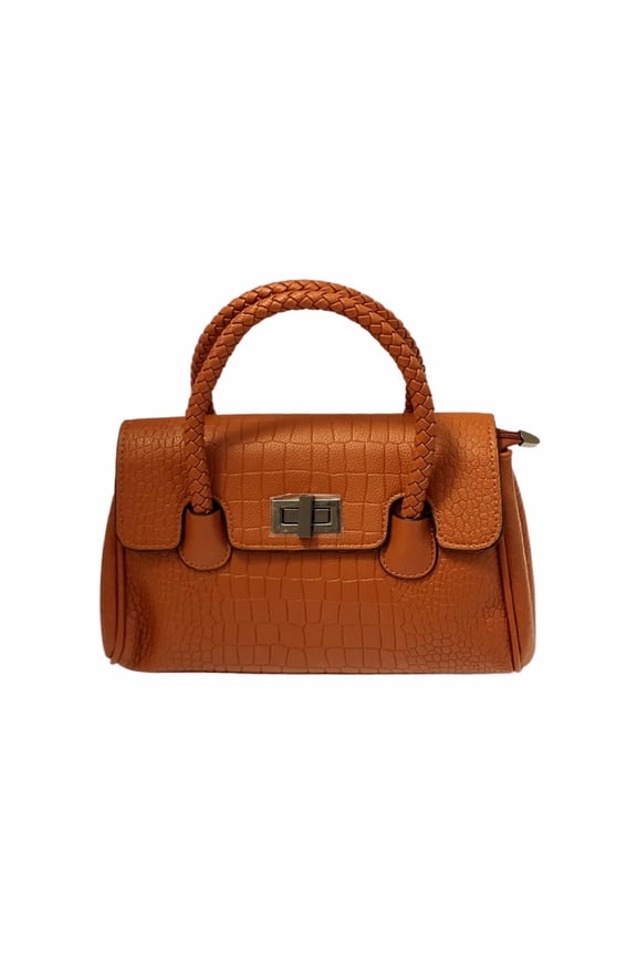 Crossbody Handbag for Women - PU Leather Women's Crossbody Purse - Long Adjustable Shoulder Strap