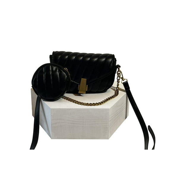 JUPA Place Small Crossbody Bags for Women, Shoulder Bag Purse with Stylish Chain Strap Design, Small Quilted Designer Purses & Handbags for evening outing,