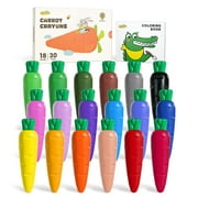 Jupitearth 18 Ct Twistable and Washable Crayons on clearance,Coloring Gift