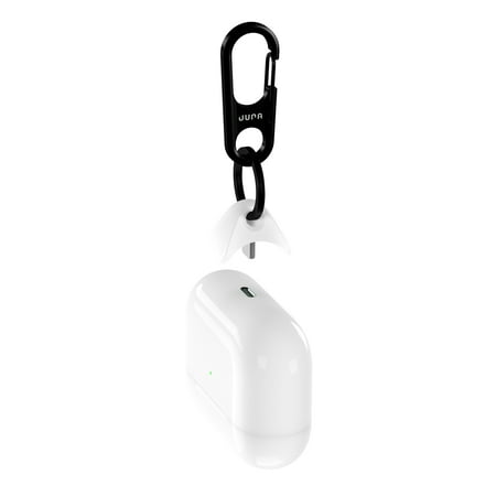 Jura - Carabiner with Anchor for Apple AirPods, AirPods Pro, and AirPods 2nd Generation - Black