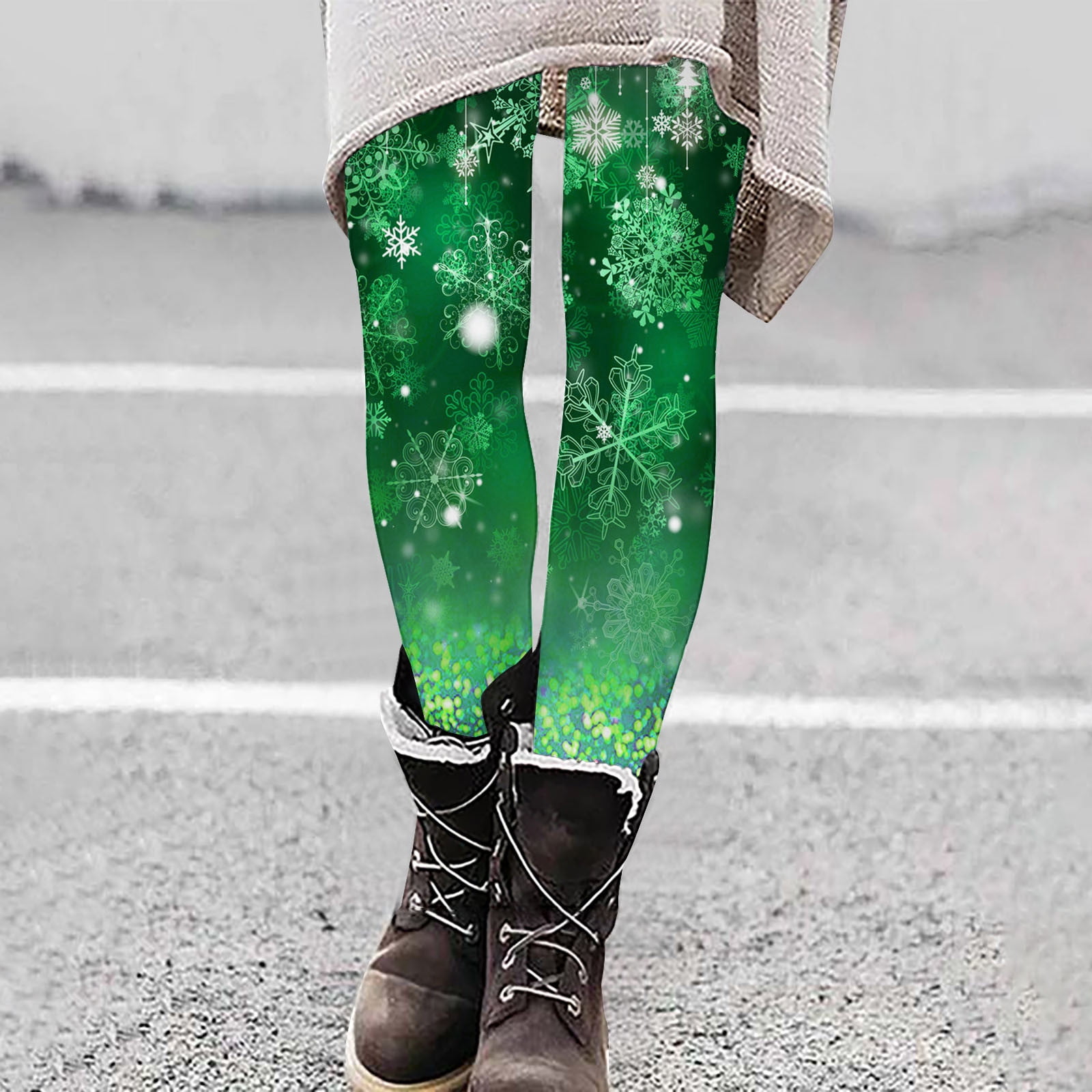 JURANMO Fleece Lined Leggings,2023 Fall Clearance Today's Deals