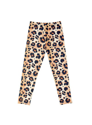 Leopard Print Leggings Girls