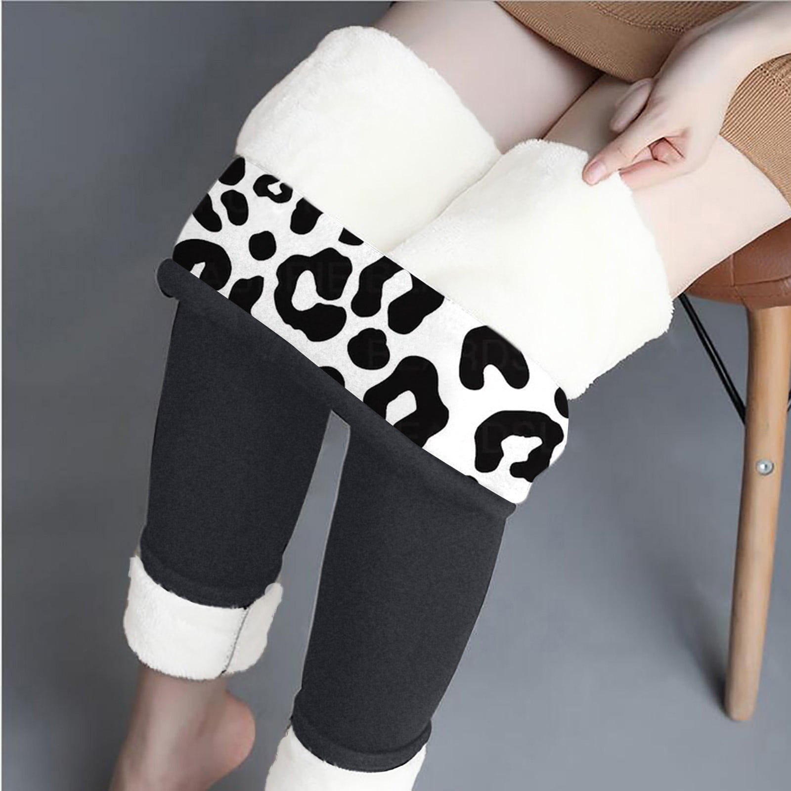 JURANMO Thermal Leggings for Women,Women's Fleece Lined 2023