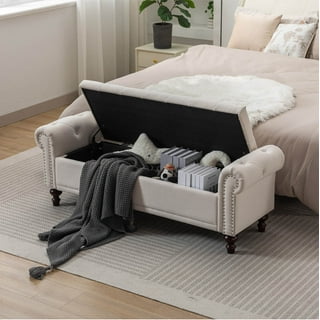 Bedroom storage bench walmart outlet