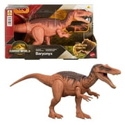 Jurassic World Rebirth Wild Roar Baryonyx Dinosaur Toy, Tail Controlled Attack Chomp & Sound